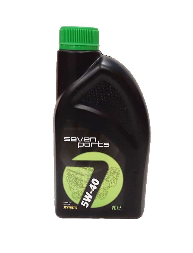 Olio motore 5W40 synthetic ACEA C4 Seven Parts per motori diesel e benzina  con DPF e FAP 4 litri - Pneuservice Italia