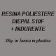 RESINA DIEPALS10F 3KG. + INDURENTE 60ML