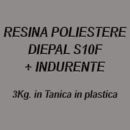 RESINA DIEPALS10F 3KG. + INDURENTE 60ML