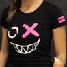 T-SHIRT MARSHMELLO BLACK FOR HER - MLM CREW