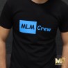 T-SHIRT CREW BLACK FOR HIM - MLM CREW