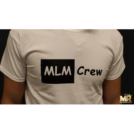 T-SHIRT CREW WHITE FOR HIM - MLM CREW